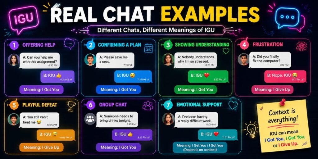 Real Chat Examples