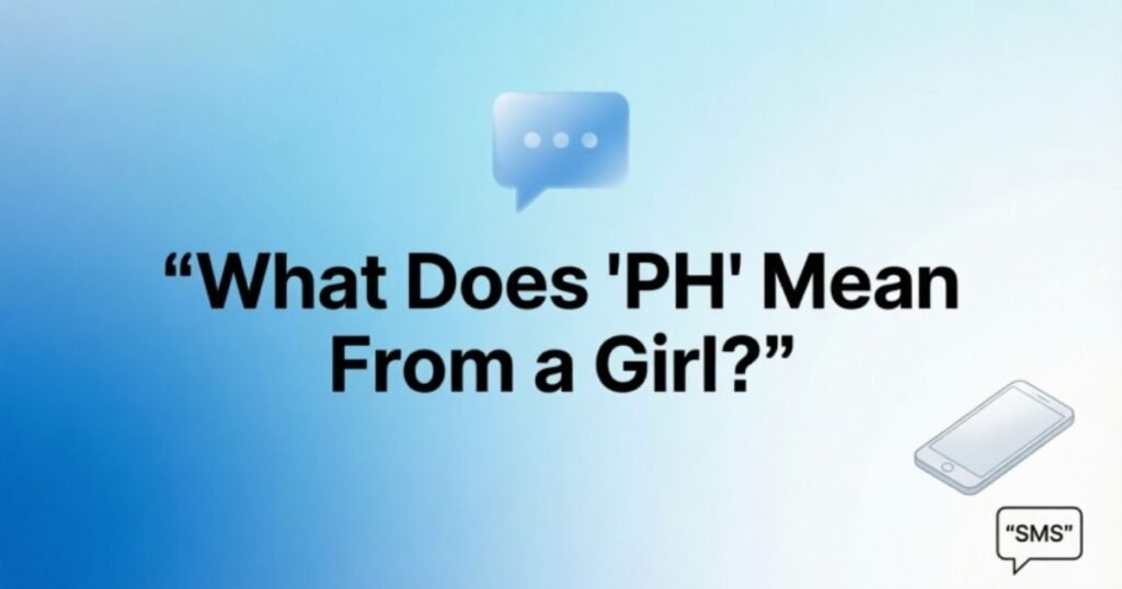 what-does-ph-mean-from-a-girl
