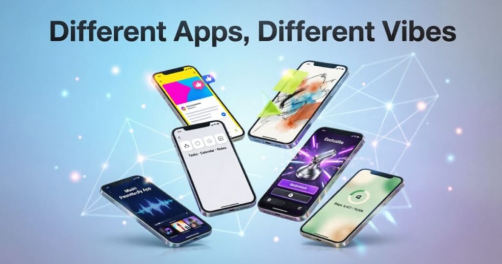 different-apps-different-vibes