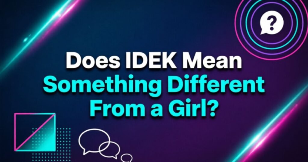 does-idek-mean-something-different-from-a-girl
