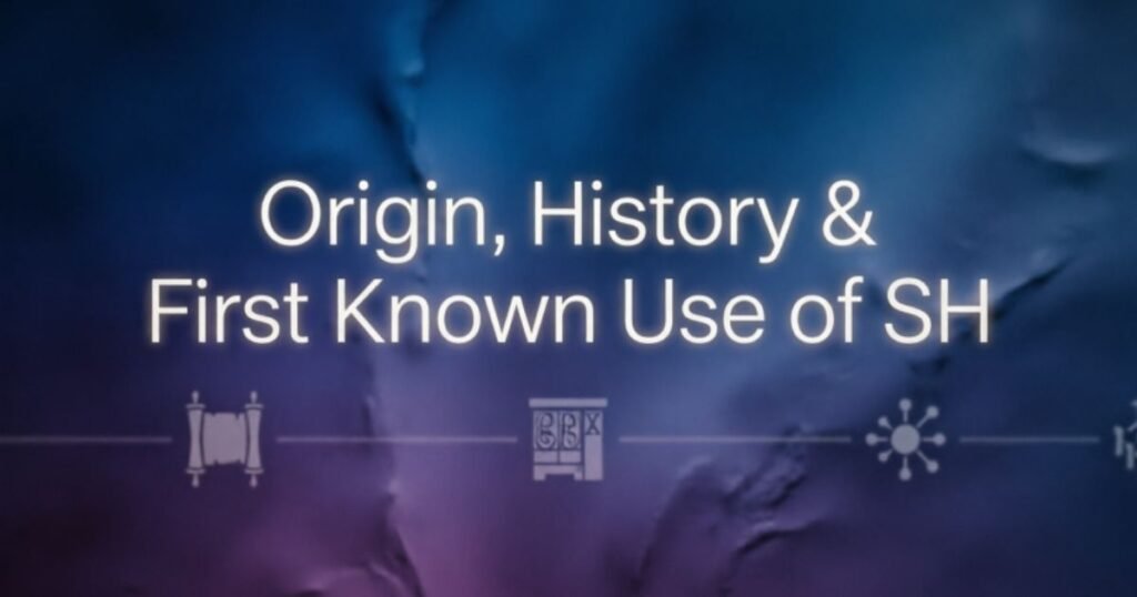 origin-history-and-first-known-use-of-sh