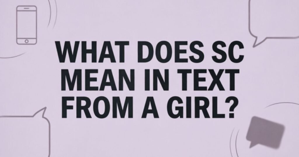 what-does-sc-mean-in-text-from-a-girl