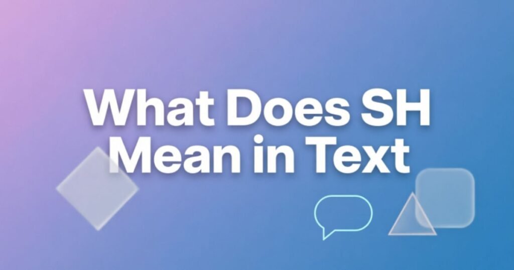 what-does-sh-mean-in-text