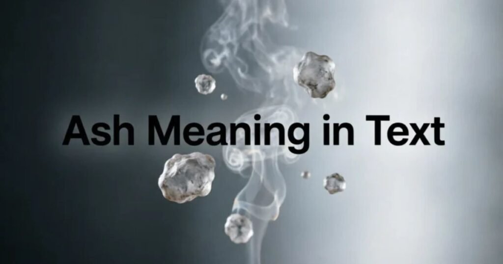 ash-meaning-in-text