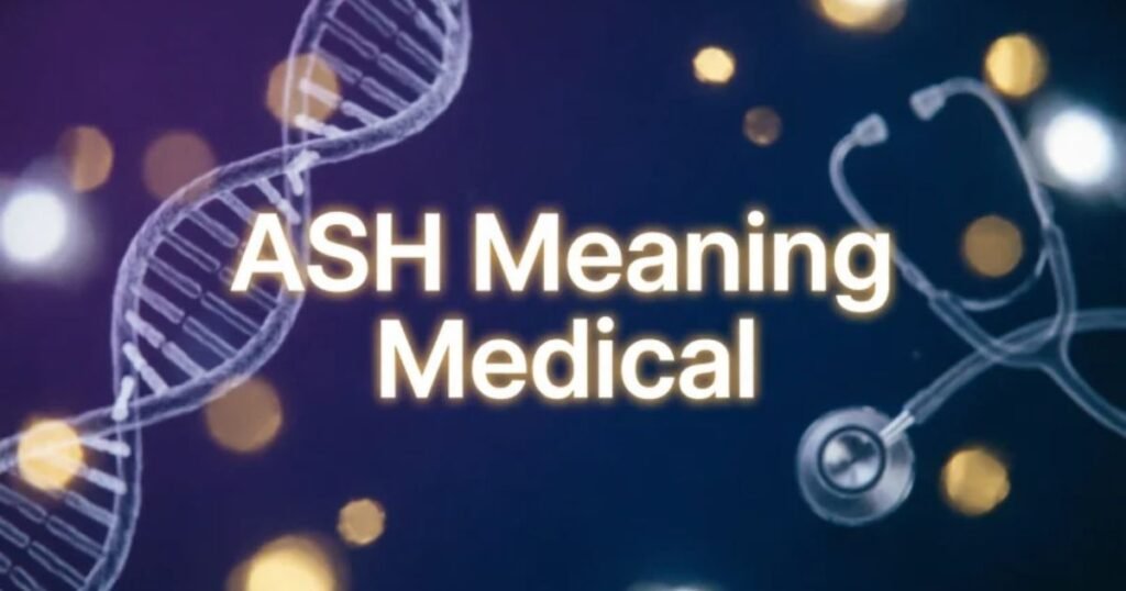 ash-meaning-medical